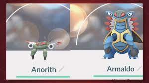 Anorith Evolution - How To Evolve Armaldo? Anorith Evolves Into Armaldo - Pokémon  Go - YouTube