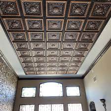white matte surface mount ceiling tile