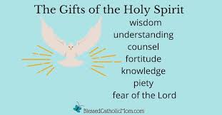 the gifts of the holy spirit blessed