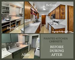 kitchen cabinets with paint