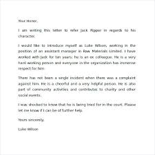 Colleague Reference Letter Character For Work Employee