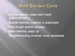 web gardens in iis
