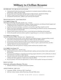 Write the perfect resume with help from our resume examples for students and professionals. Military To Civilian Resume Sample Tips Resume Companion