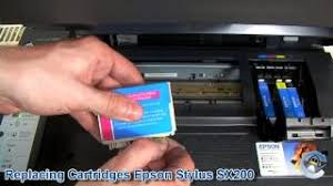 Print a4 and a3 documents up to 20mb in size and store print jobs for up to 72 hours. How To Change Ink Cartridges With A Epson Stylus Sx200 Youtube