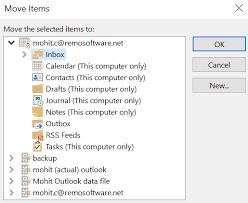 recover deleted folder from outlook