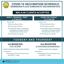 covid 19 vaccination schedule at