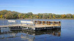 floating dock or stationary dock