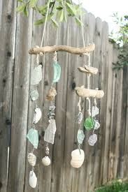 Mobile Wind Chime Ss Ad Sea Glass