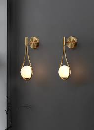 Brass Vanity Wall Lamp Bedroom Light Fixtures Wall Lamp Vanity Light Fixtures