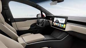 tesla model x updated with new interior