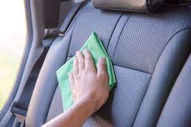 how to clean cloth or leather car seats