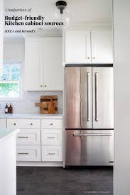 Then you probably know how expensive store purchased cabinets can be. Comparison Of Budget Friendly Kitchen Cabinet Sources Ikea And Beyond Create Enjoy