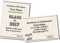 Printable Graduation Certificates And Diplomas