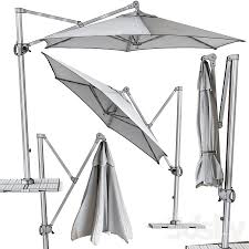 Round Cantilever Outdoor Patio Umbrella