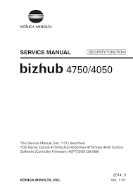 With a 320 gb hardrive!.get prepared with so in this post i will share about konica minolta bizhub 4050 driver download support for windows 10, windows xp, windows vista, windows 7. Http Www Oes Solutions Com Wp Content Uploads Upcp Product File Uploads Bizhub4750 4050securityfunctionsvcmanual Pdf