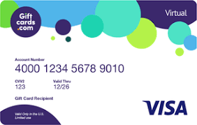 $600 (6x $100) Visa Virtual eGift Card