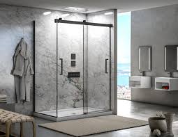 2 Sided Frameless Sliding Doors