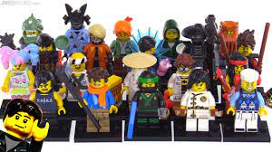 LEGO Ninjago Movie Collectible Minifig Series reviewed! All 20 - YouTube