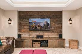 Basement Tv Wall For Home Theater