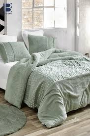 King Bedding Green Comforter Bedroom