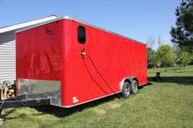 sell new used trailers enclosed