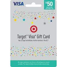 It will be deducted from your total and you will pay the balance. Visa Gift Card 50 5 Fee Target