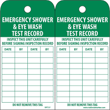 emergency eyewash and shower inspection