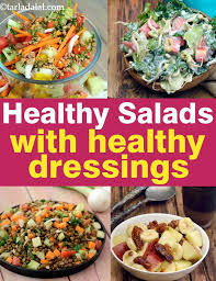 healthy indian salads with healthy dressing