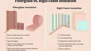 fiberglass vs rigid foam insulation