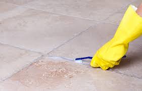 how to clean floor tile grout a quick