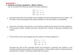 Question 1 1 Systems Of Linear