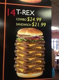wendy s 9 patty t rex burger secret