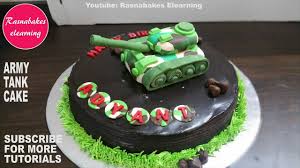 Printed onto edible icing sheets or edible wafer paper with an edible ink, you can add these to you own cake, cupcake or cookie creations. Army Tank Birthday Chocolate Cake Design Ideas Decorating Tutorial Classes Video Youtube