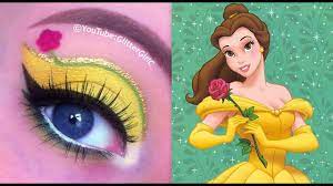 disney s belle makeup tutorial beauty