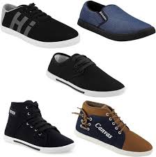 Chevit Combo Pack Of 5 Casual Shoes Loafers Sneakers Shoes For Men