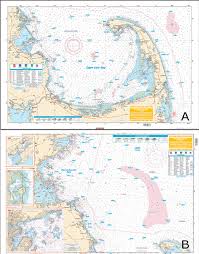 Chart Waterproof Fishing Cape Cod Bay Mass Bay