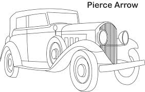 Whether you're buying a new car or repainting an older vehicle, you may be stumped on the right color paint to order or select. Pierce Arrow Car Coloring Page For Kids