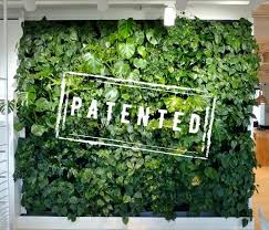 Vertical System For Growing Green Walls