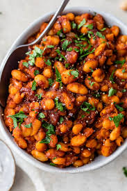 easy baked beans heathy made without