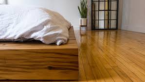 oak beam bed