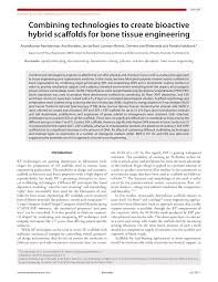 Phenotypic Properties of Scaffold Based Signaling Paradigms     Characterisation of PCL and PCL PLA scaffolds for tissue engineering  PDF  Download Available 