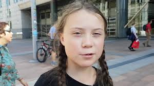 Greta thunberg falta un día a la semana a la escuela para protestar contra el cambio climático. Greta Thunberg Wikipedia