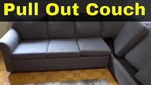 pull out couch full tutorial