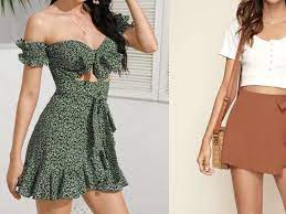 from shein skorts dresses s