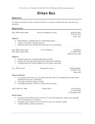 Spectacular Assembly Resume Templates On Manufacturing Resume