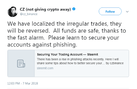 Even so, it has seemingly taken the time and effort to fix any security holes, and as of march 2021 is likely one of the safest. Large Scale Heist Of Cryptocurrency Exchange Binance Fails Security News