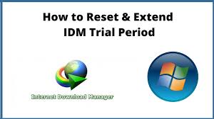 Download file & unzip/extract it download link below : How To Reset Idm Trial Period After 30 Days 2020 Complete Guide Men Of Letters In 2020 Men Of Letters Science And Technology Trials