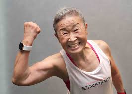 old fitness instructor mika takishima