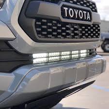 2016 2020 Toyota Tacoma 32 Lower Bumper Hidden Led Light Bar Bracke Tacomabeast