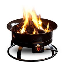 Starts easily with electronic ignition Portable Propane Fire Pit Utah Rv Rentals